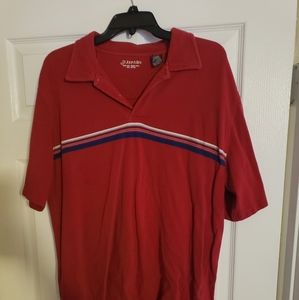 St John's bay red polo size lg